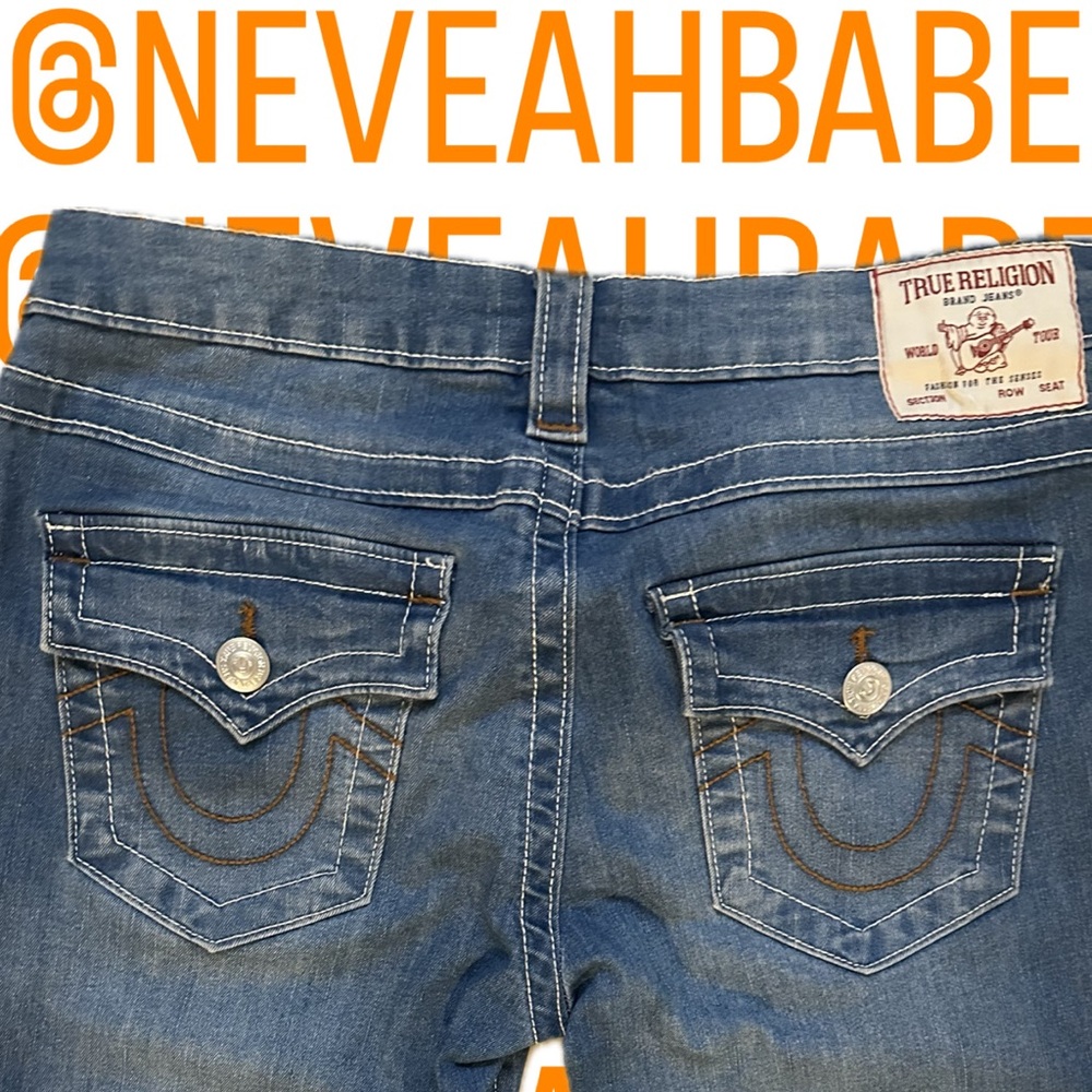 TRUE RELIGION STELLA LOW RISE SKINNY JEAN
